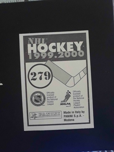 Panini NHL Hockey 1999 2000 99 00 ELIGE CUALQUIER PEGATINA CASI NUEVA/COMO NUEVA #201-360# - Imagen 145 de 297