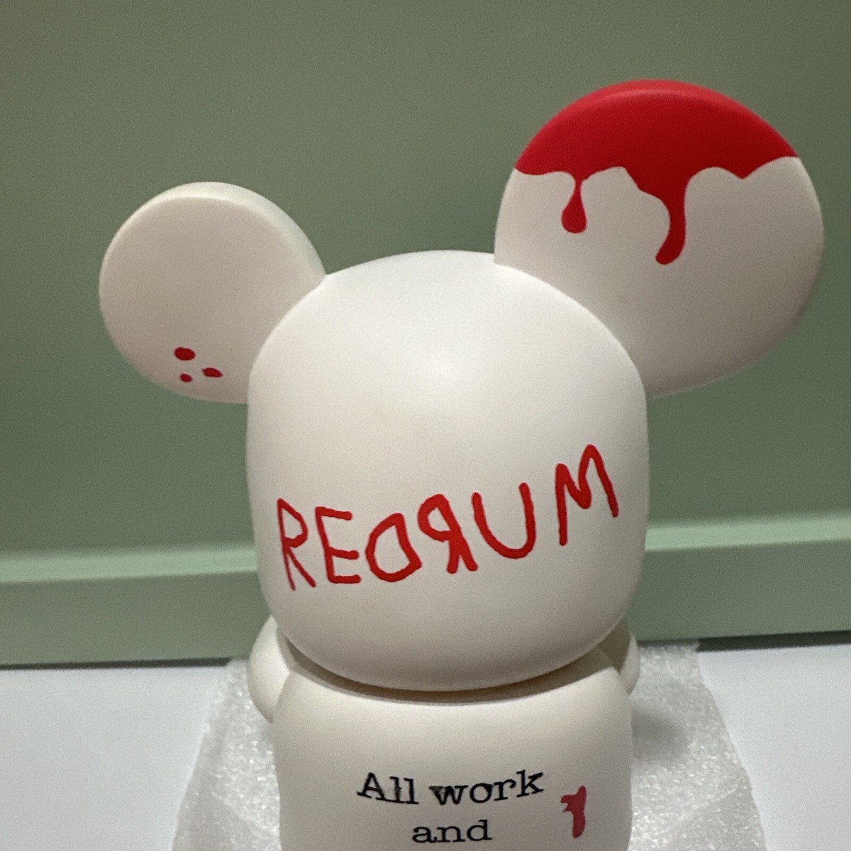 Y2K 8” Redrum White Bear By Frank Kozik TOY2R QEE 2007 Collectible