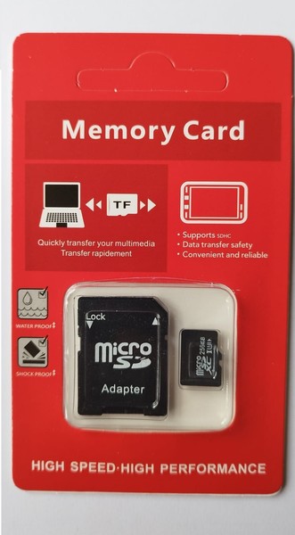 Tarjeta de memoria Micro SD 256 GB + Adaptador + Garantía 256Gb
