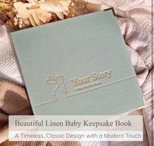 New Sealed Olive  Lark Baby Memory Book The First 5 Years Hardcover Photo