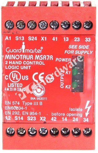 Allen Bradley 440R-D23021 Series A MSR7R Minotaur Two-Hand Control Safety Relay - Bild 5 von 6