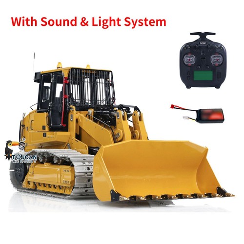 Auf Lager 1:14 Lesu RC 973K Hydraulik Metalllader RTR Kettenmodell Licht Sound - Bild 3 von 13