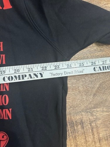 Don Toliver Love Sick Spring Tour 2023 Dates 2 sided Hoodie L Large Black nwot - Picture 10 of 11