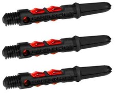 Short Black  Red CARBON ST Dart Shafts: 1 set of 3
