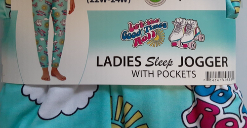 Corredor para dormir con bolsillos para mujer 2X 18W-20W Let the Good Times - Imagen 9 de 19