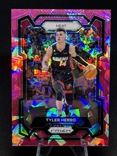 2023-24 Panini Prizm Tyler Herro Pink Ice Prizm #32 Miami Heat