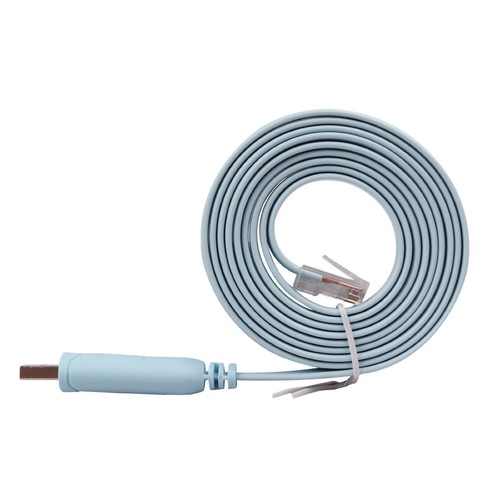 Cable Adaptador de Consola USB a RS232 Serie a RJ45 CAT5 para Routers Cisco - Imagen 3 de 4