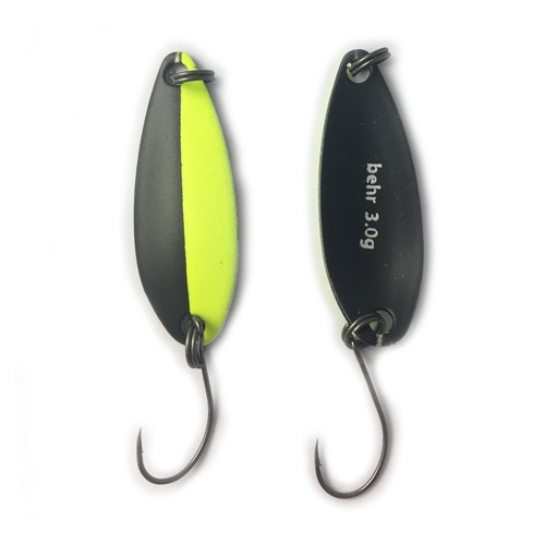 TRENDEX L Spoon Trout Spinner 2,7g 3,0g Blinker Forellen Köder UV aktiv Behr - Bild 13 von 17