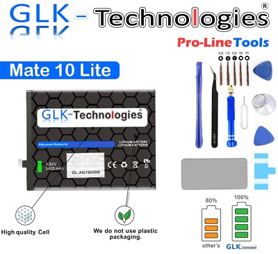 GLK-Technologies Akku für Huawei Mate 10 Lite Honor 7X - ersetzt HB356687ECW 