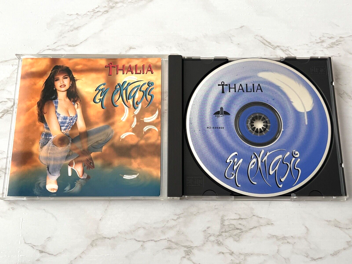 Thalia En Extasis CD ORIGINAL 1995 EMI Latin Piel Morena, Maria La