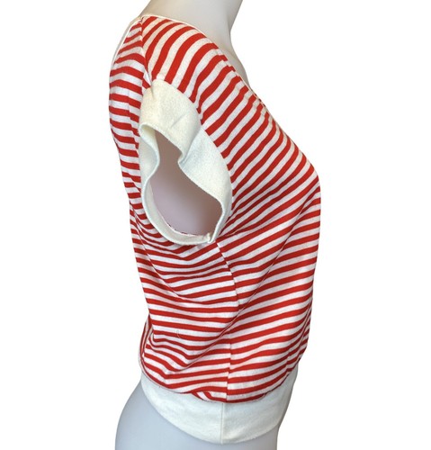 Vintage Wrangler Jr. Girls Sz L Top Red White Colorway RARE 1970’s Bird Logo - Picture 4 of 9