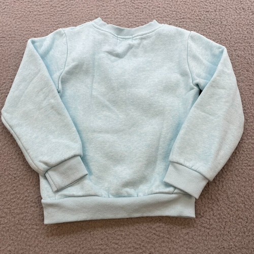 Lola + The Boys Rainbow Unicorn Sequin Applique Sweatshirt Girls 8 Blue School - Picture 9 of 9