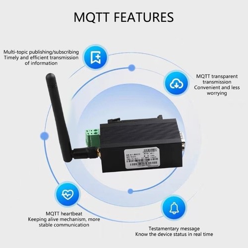 TXI312 Stable RS232 To WiFi Ethernet Converter Serial Server For Remote Control - Photo 6/8