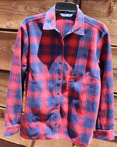 Lee Riders Women's Plaid Fleece Shirt 