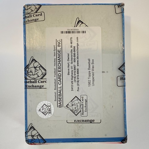 1982 Topps Baseball BBCE Sealed Unopened Wax Box Cal Ripken Jr RC - Picture 2 of 6