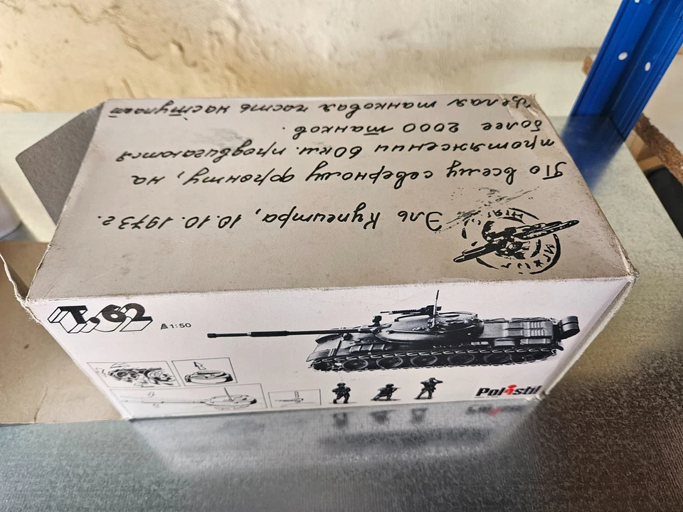 Polistil Carro Armato Sovietico 375 T62 1/50 - Vintage Toy - Immagine 4 di 4