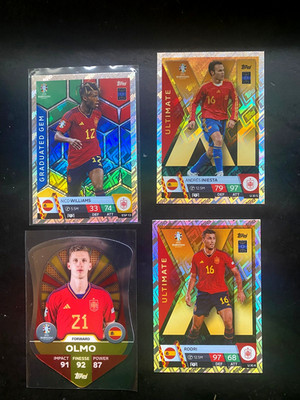 Topps Match Attax UEFA EURO 24 Ultimate XI, Graduated Gem & Shield Chrome