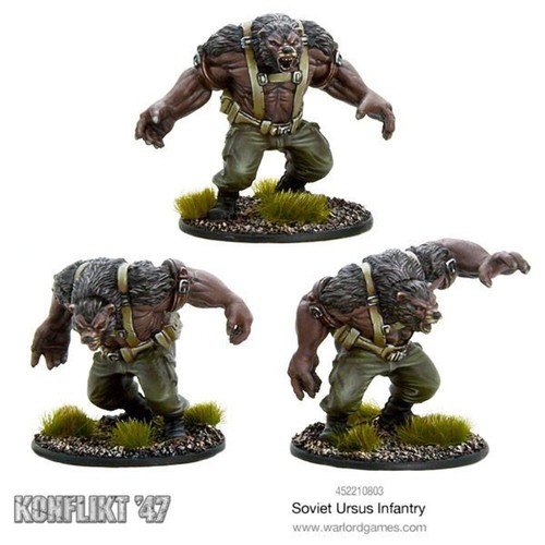Infantería soviética Ursus: Warlord Games Conflict '47 - Imagen 3 de 3