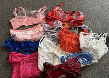 Ladies Lingerie Job Lot reseller Bundle 10 Items  Mixed Size 6-12
