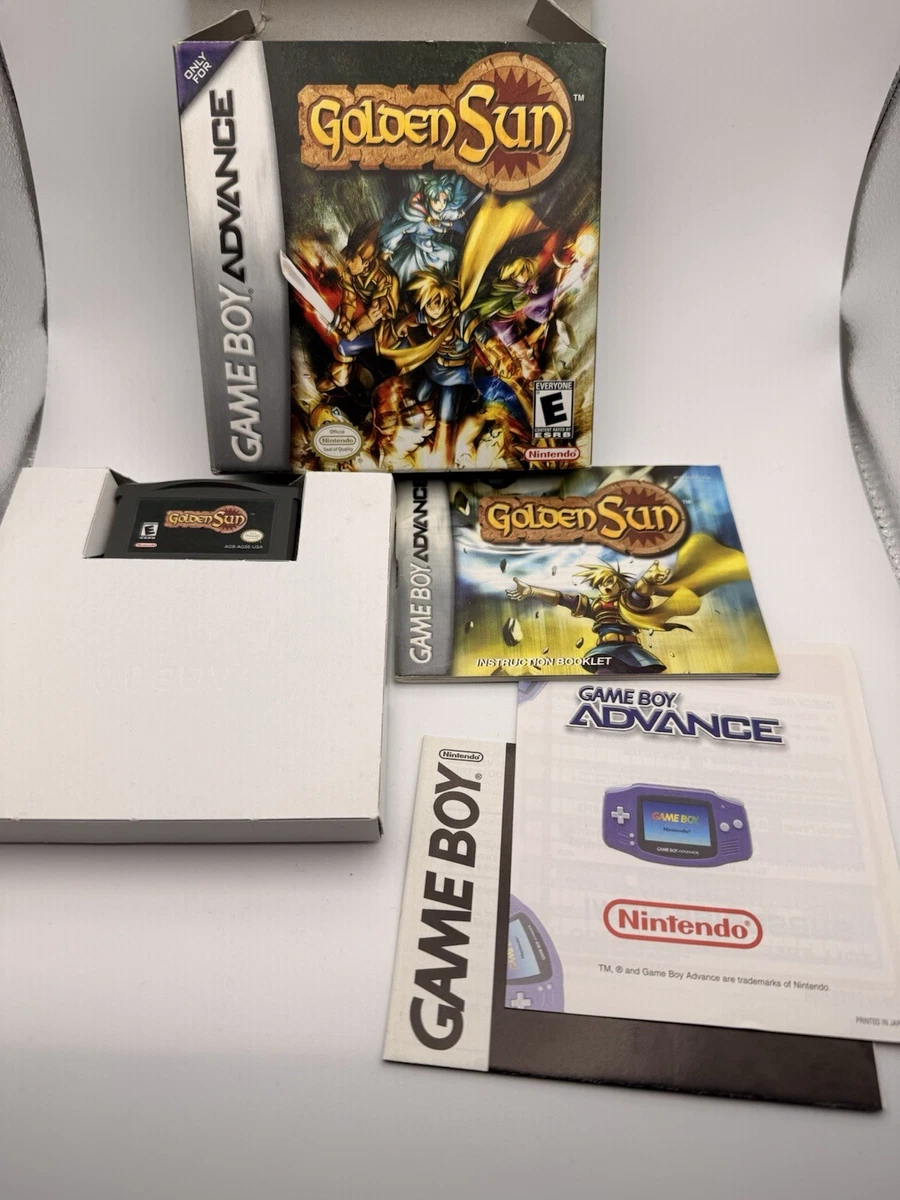 GBA Golden Sun フランス版 完品セット Golden Sun Nintendo Game Boy Advance Games for sale | eBay