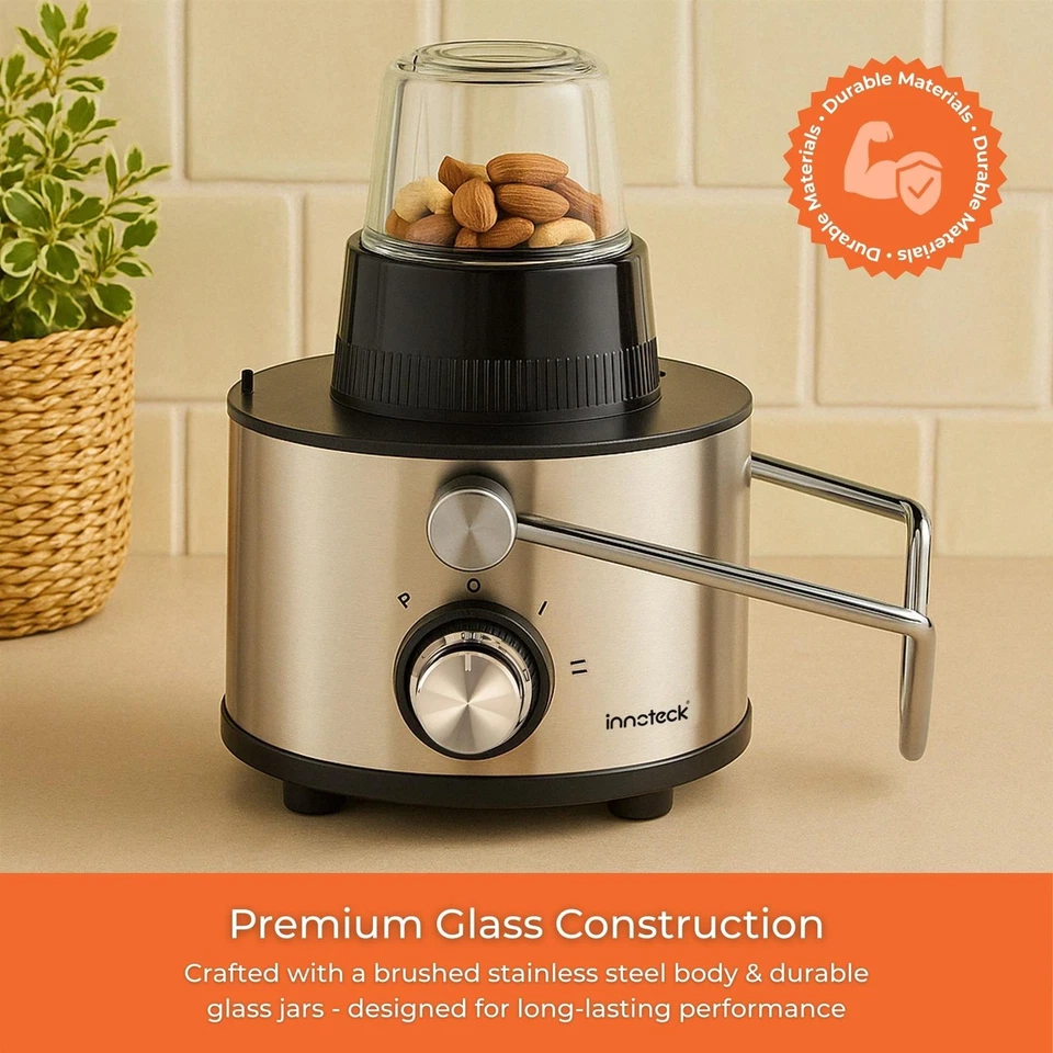 3 in 1 Juicer Smoothie Maker Blender Masala Spice Grinder - Image 3 of 4