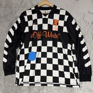 off white checkered jersey