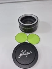 Soligor Auto Tele Converter 2x To Fit Pentax Lens with Case And Covers 35mm