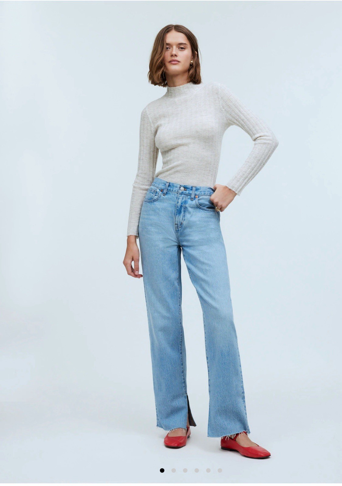 Madewell Baggy Straight Jeans 31
