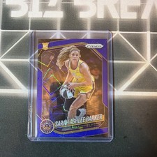 2025 WNBA Prizm 🏀 Sarah Ashlee Barker Blue Velocity Rookie #31 LA Sparks RC