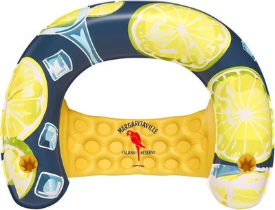 Margaritaville Sit-N-Chill Pool Inflatable Float - Water Lounge Raft - Summer Be