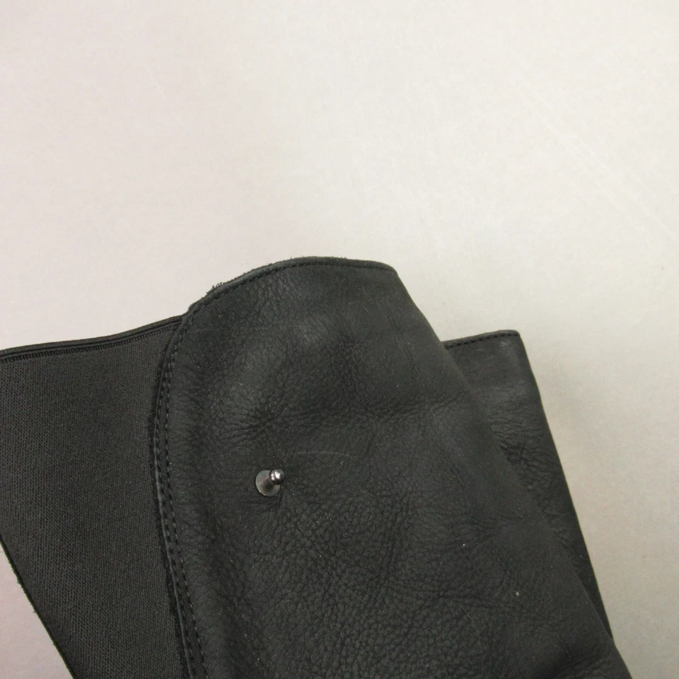 Botas de cuero al aire libre Eddie Bauer impermeables talla 9 negras Foto 2 de 4