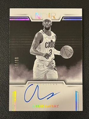 Caris LeVert 2024-25 Panini Noir Auto /99 Cavaliers 