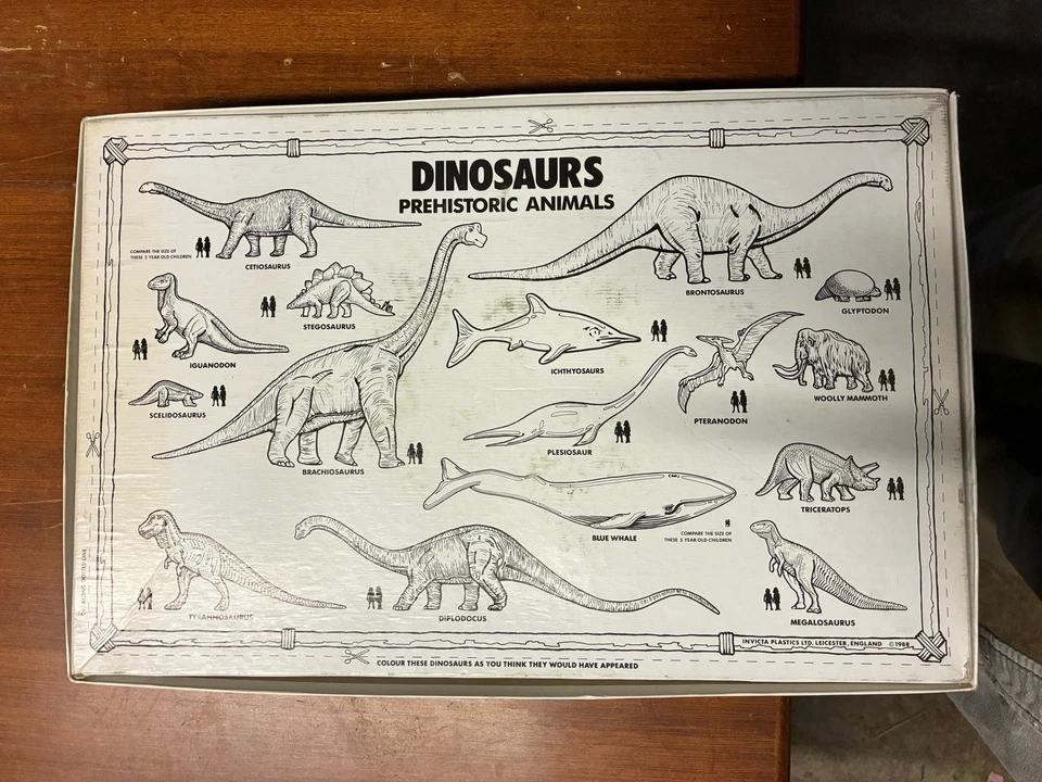 Vintage British Museum Dinosaur Museum Collection Set – 12 Model Figures - Image 2 of 4