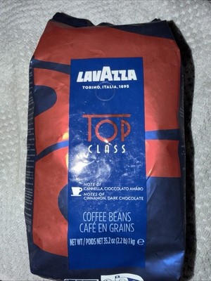 Lavazza Top Class Whole Bean Coffee Blend Medium Espresso Roast, 2.2 Pounds