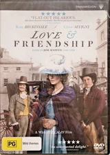 Love & Friendship Chloe Sevigny  Kate Beckinsale Jemma Redgrave NEW SEALED DVD
