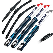 Oximo Front+Heck Scheibenwischer für Chevrolet Spark 3 M300 Fließheck ab 2010