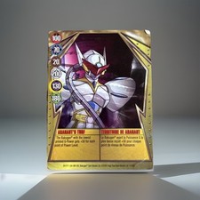 Bakugan Gundalian Invaders Aranaut’s Turf 🥇 Gold Gate Card 11/48a