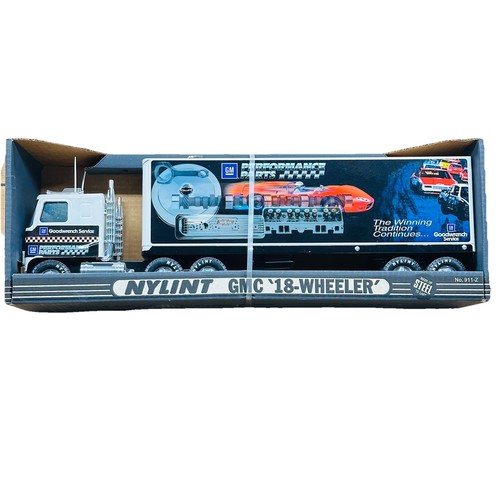 Nylint GMC 18-Wheeler Semi-Truck Racing Team GM Goodwrench Service Steel