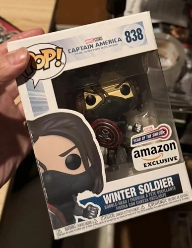 Funko Pop! Vinyl: Marvel - Winter Soldier - Amazon (Exclusive) #838