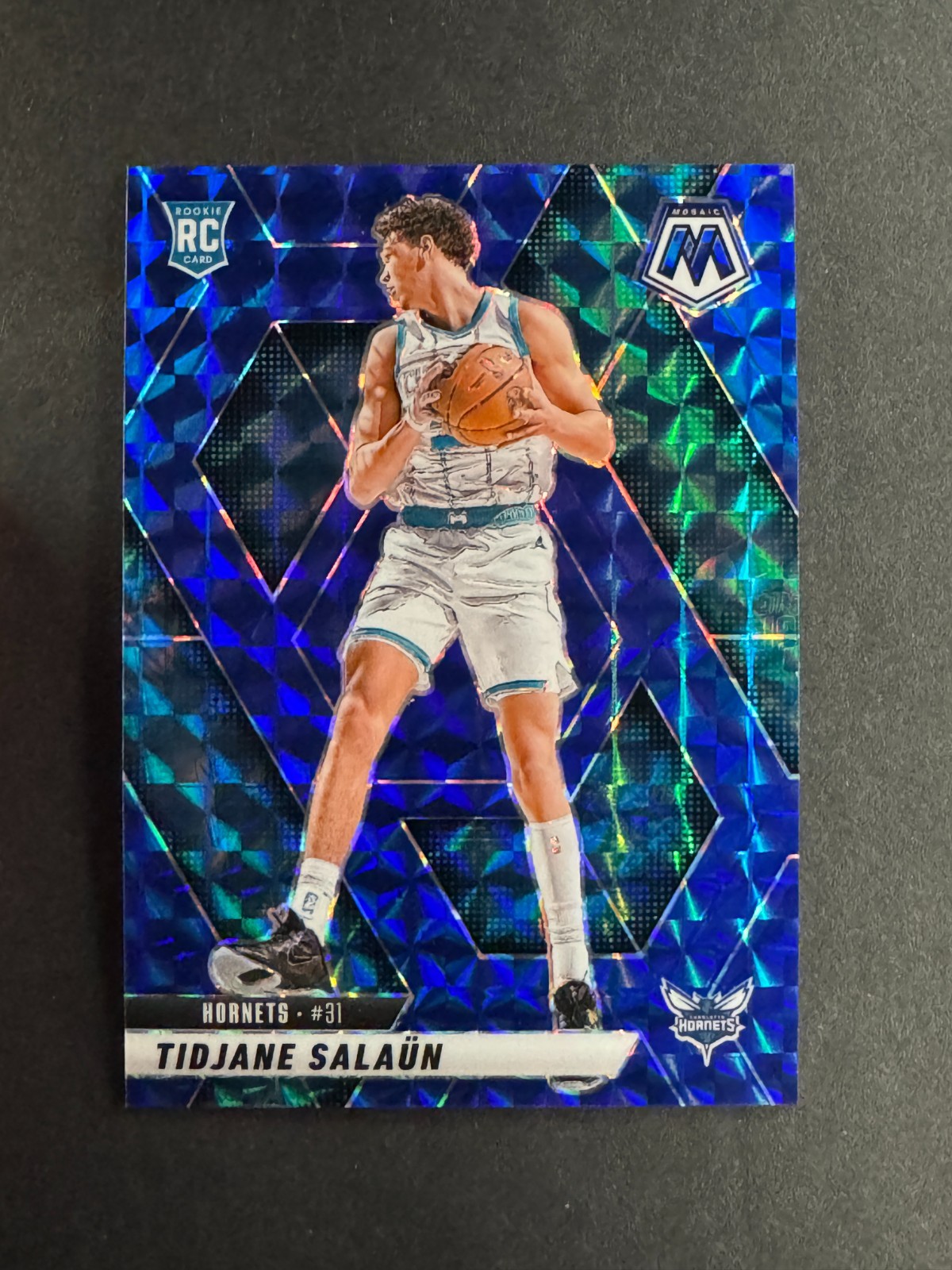 Tidjane Salaun 2024-25 Panini Mosaic Rookie Blue /199 RC #241