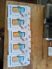 5 NEW PureMobile Anti-microbial invisible shield Glass iPhone 11 Screen Saver 5X