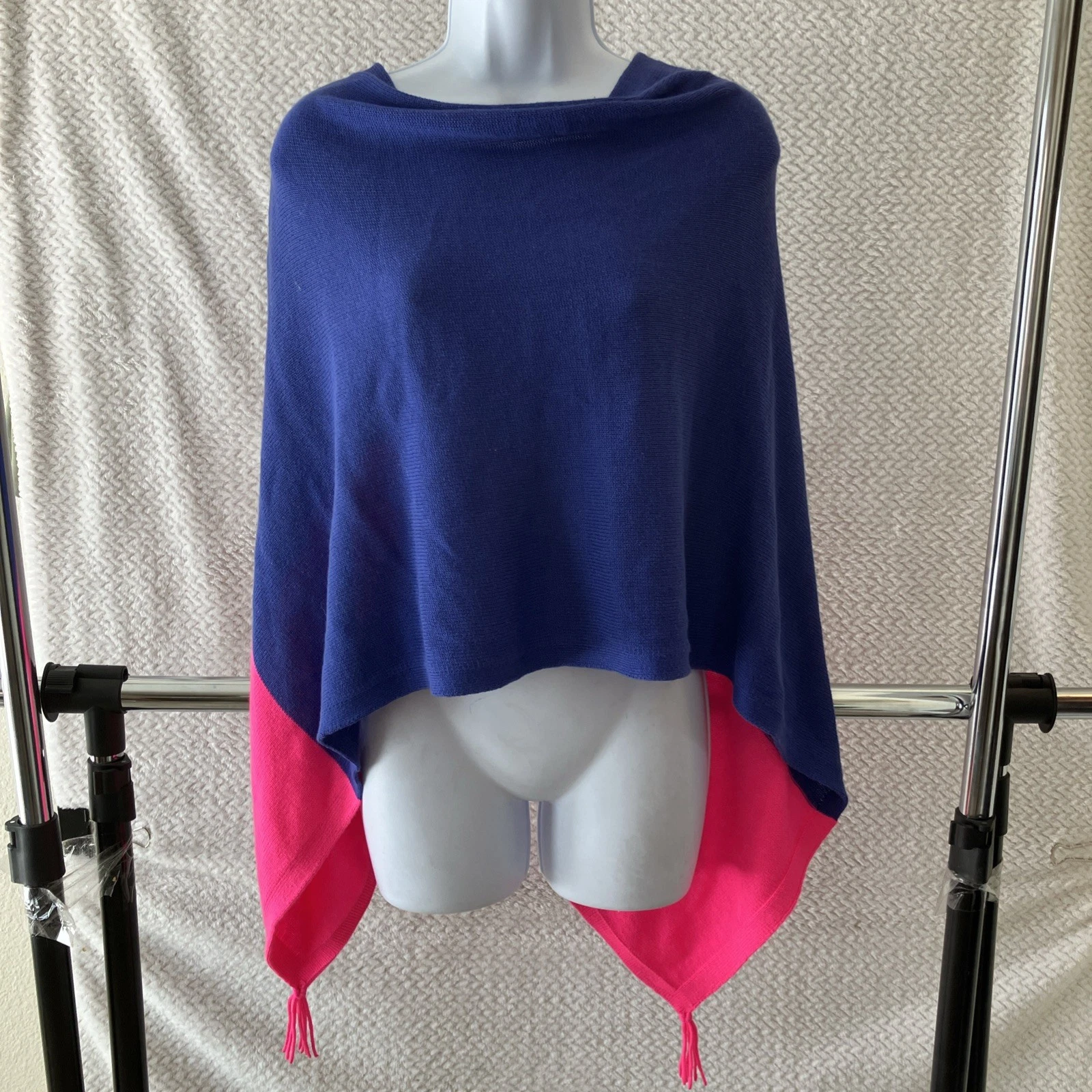 Lilly Pulitzer Poncho Shawl Sweater One Size