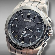 SEIKO Brightz SAGZ035 7B25-0AA0 Solar Radio-Controlled Titanium Watch from Japan