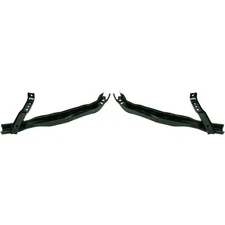 Set of 2 Bumper Face Bar Brackets Retainer Mounting Braces Left & Right Pair