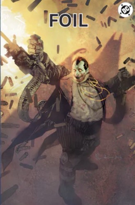 #ad ABSOLUTE BATMAN #21 BILL SIENKIEWICZ VIRGIN FOIL LTD 500 PRESALE 6 17 $59.99