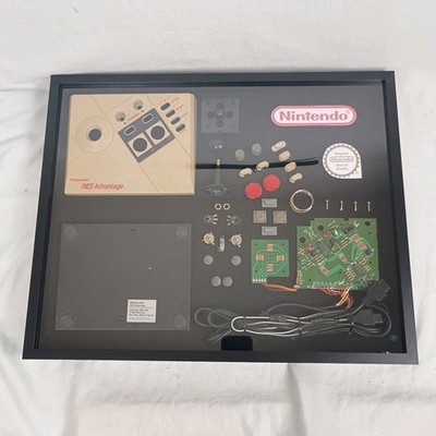 NES Nintendo Advantage Controller Tribute Unique Gift Shadowbox Gamer Tech Home