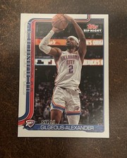 2026 Shai Gilgeous-Alexander Topps National Rip Night Oklahoma City Thunder BK14