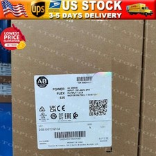 Allen Bradley AB 25B-E012N104 10HP FW 6.001 POWERFLEX 525 AC Drive US Free Tax