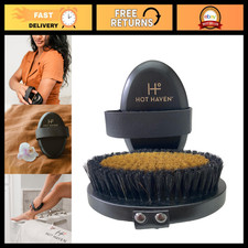 Ionic Copper Dry Body Brush for Lymphatic Drainage  Exfoliation, Cellulite Reli