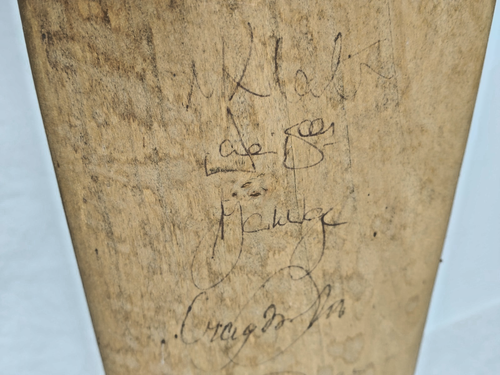 Vintage Australian Team Signed Cricket Bat Benson & Hedges Test World Series -AF - Foto 11 di 14